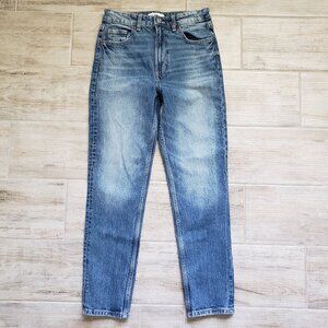 Zara Women's High Rise Medium Wash Jeans 4
